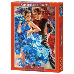 Castorland (C-103287) - "Dance in the Turquoise Tones" - 1000 pièces