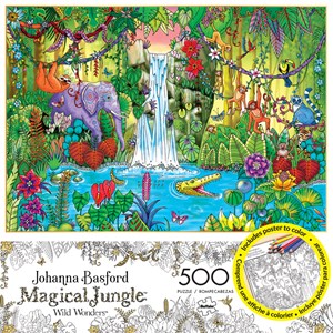 Buffalo Games (3847) - Johanna Basford: "Magical Jungle" - 500 pièces