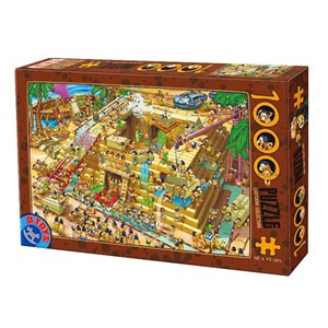 D-Toys (61218-CC03) - "Pyramide d'Egypte" - 1000 pièces