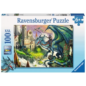 Ravensburger (10876) - "Dragon Rider" - 100 pièces