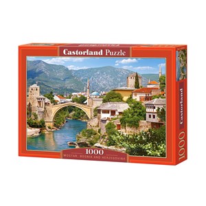 Castorland (C-102495) - "Mostar, Bosnie Herzégovine" - 1000 pièces