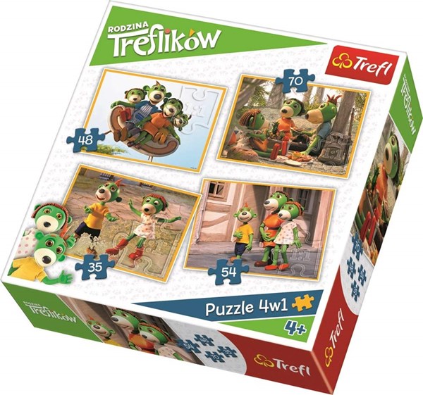 Trefl (34271) - "Les Aventures de Koe" - 35 48 54 70 pièces