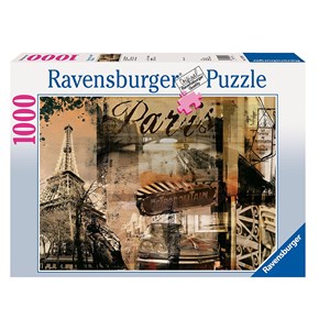 Ravensburger (15729) - "Paris nostalgique" - 1000 pièces