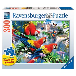 Ravensburger (13534) - Howard Robinson: "Tropical Birds" - 300 pièces