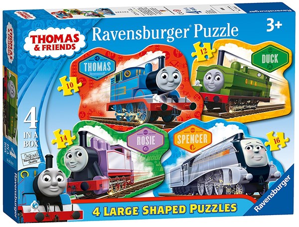 Ravensburger (07078) - "Thomas & Friends" - 10 12 14 16 pièces