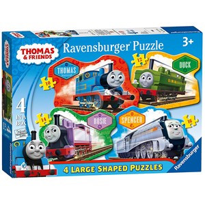 Ravensburger (07078) - "Thomas & Friends" - 10 12 14 16 pièces