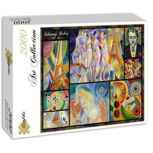 Grafika (00841) - Robert Delaunay: "Collage" - 2000 pièces