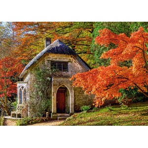 Castorland (B-52806) - "Gothic House in Autumn" - 500 pièces