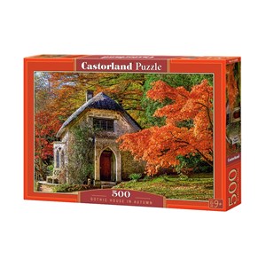Castorland (B-52806) - "Gothic House in Autumn" - 500 pièces