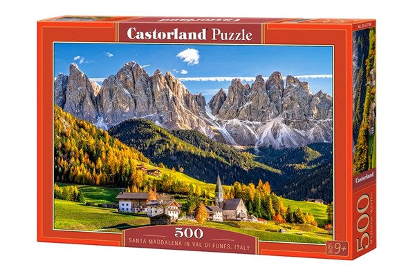 Castorland (B-52738) - "Santa Maddalena in Val di Funes, Italie" - 500 pièces