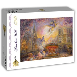 Grafika (T-00278) - Josephine Wall: "Magical Merry Go Round" - 1500 pièces