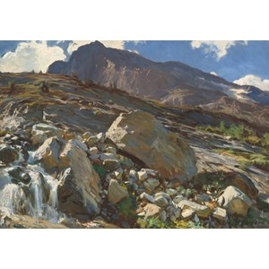 Grafika (02076) - John Singer Sargent: "Simplon Pass, 1911" - 1000 pièces