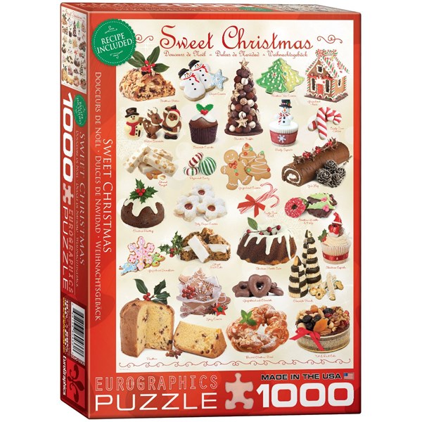 Eurographics (6000-0433) - "Friandises de Noël" - 1000 pièces