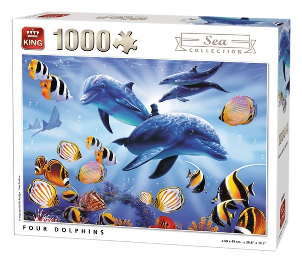 King International (05666) - "Four Dolphins" - 1000 pièces