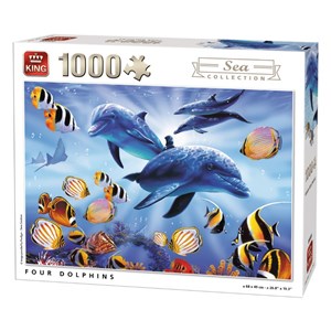 King International (05666) - "Four Dolphins" - 1000 pièces