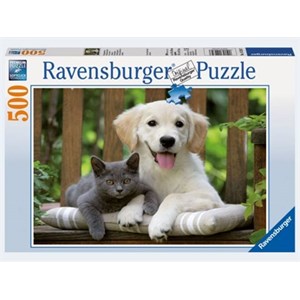 Ravensburger (14234) - "Friendly Opposites" - 500 pièces