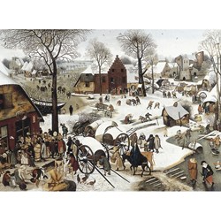 Puzzle Michele Wilson (H58-200) - Pieter Brueghel the Elder: "Le dénombrement de Bethléem" - 200 pièces