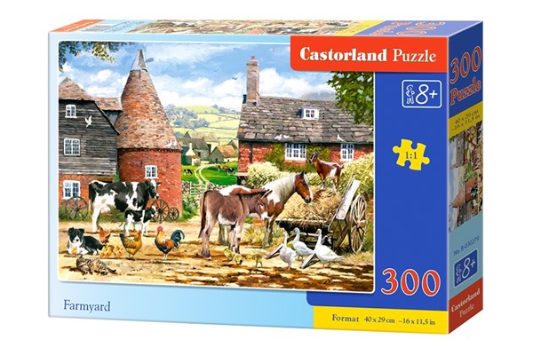 Castorland (B-030279) - "Farmyard" - 300 pièces