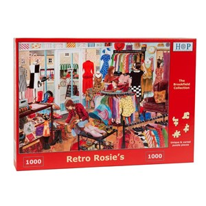 The House of Puzzles (3671) - "Retro Rosie's" - 1000 pièces