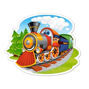 Castorland (B-015153) - "Steam Train" - 15 pièces