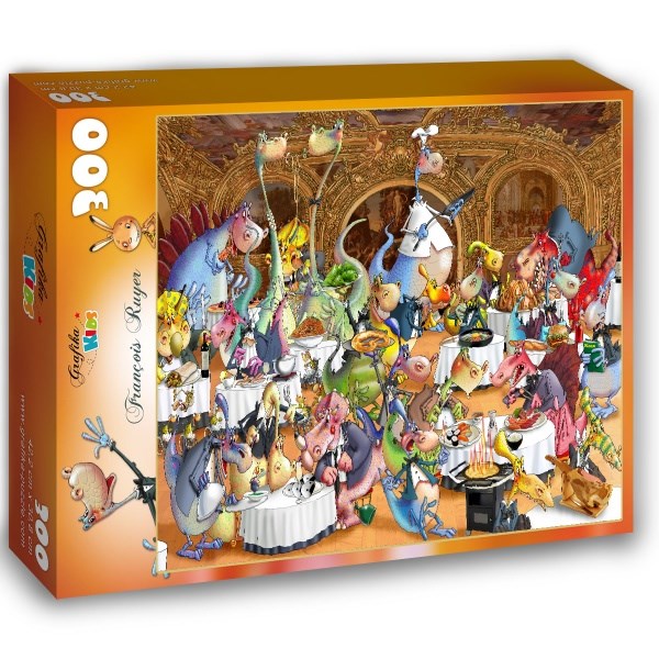 Grafika Kids (00919) - François Ruyer: "Restaurant des Dragons" - 300 pièces