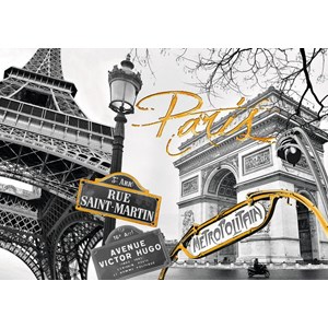 Ravensburger (19935) - "Golden Paris" - 1200 pièces