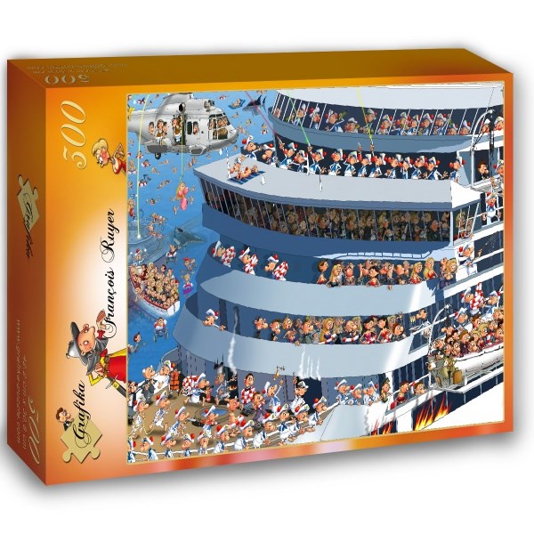 Grafika (00819) - François Ruyer: "Croisière" - 300 pièces