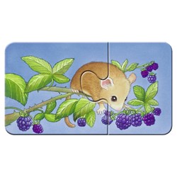 Ravensburger (07365) - "Cute Forest Animals" - 2 pièces