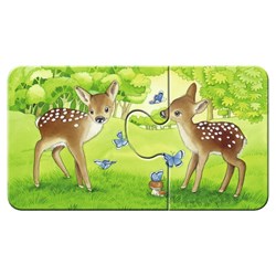 Ravensburger (07365) - "Cute Forest Animals" - 2 pièces