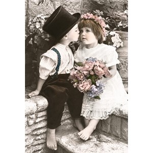 Castorland (C-103362) - "Un Petit Bisou" - 1000 pièces