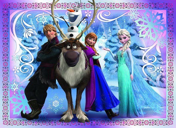 Nathan (86522) - "La Reine des Neiges, Une Equipe Formidable" - 45 pièces