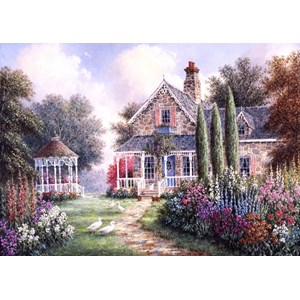 Grafika (T-00505) - Dennis Lewan: "Elmira's Cottage" - 1000 pièces