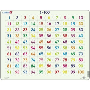 Larsen (AR10) - "Apprendre à Compter : Chiffres de 1 à 100" - 100 pièces