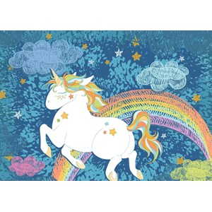 Ravensburger (19932) - "Licorne Heureuse" - 1200 pièces
