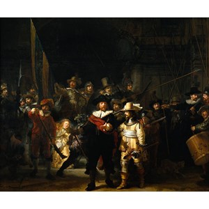 PuzzelMan (472) - Rembrandt: "The Night Watch" - 210 pièces