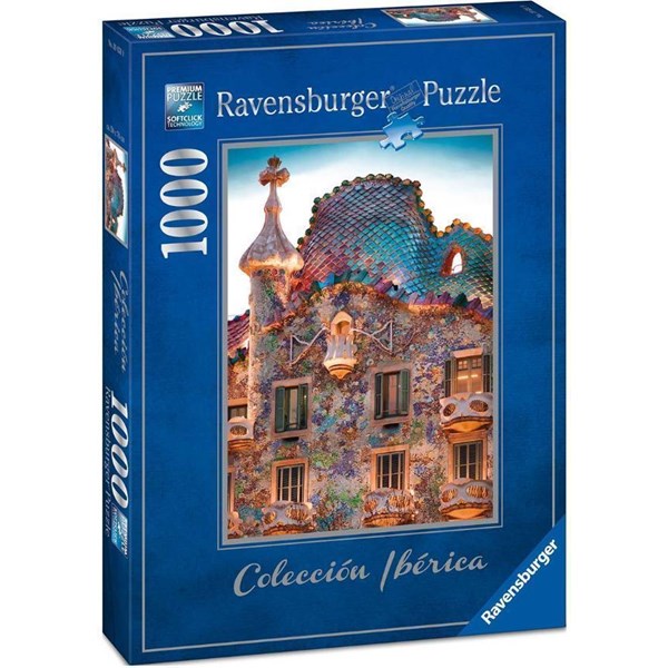 Ravensburger (19631) - "Casa Batlló, Barcelona" - 1000 pièces