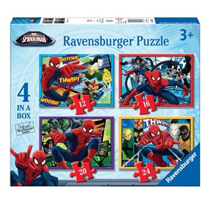 Ravensburger (07363) - "Spiderman" - 12 16 20 24 pièces